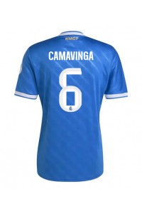 Fotbalové Dres Real Madrid Eduardo Camavinga #6 Třetí Oblečení 2025-26 Krátký Rukáv